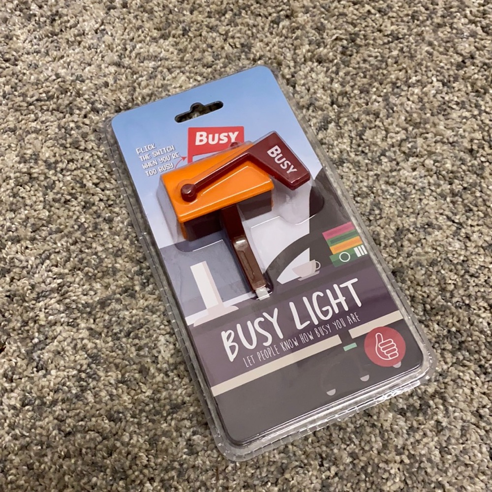 Busy Light Co-Worker Gift White Elephant
